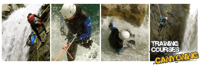 Canyoning Course in Spain