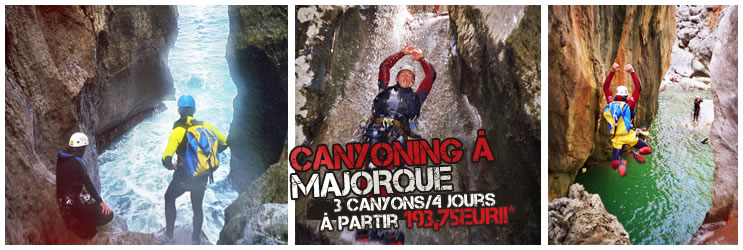 Canyoning à Majorque
