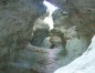 Impresionantes formaciones esculpidas por el agua en el barranco del Basender