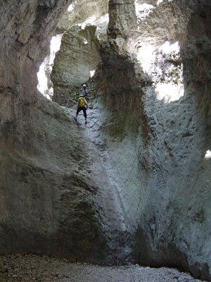 Descenso acuático