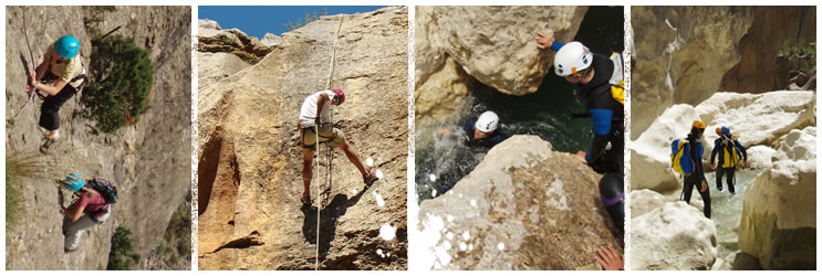 Multiaventura en el Puente de San Isidro: barranquismo, rafting, paintball...