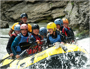 Rafting en Huesca