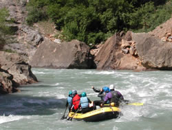 Rafting familier Huesca