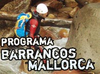 Programa de barrancos en Mallorca