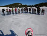 Raquetas de nieve en la zona de las Builloses