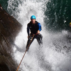 Descenso de barrancos en la Sierra de Guara