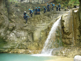 Descenso de barrancos en Huesca