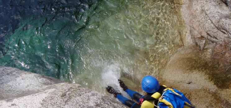 Descenso de barrancos en Guara