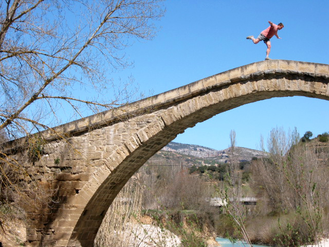 Hiking trails through Sierra de Guara in Aragón