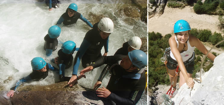 Via Ferrata y Barranquismo en familia