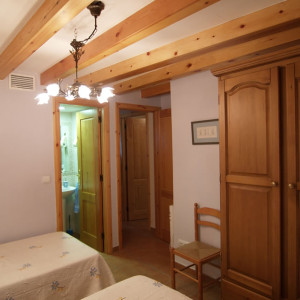 Habitación Casa Rural Rodellar